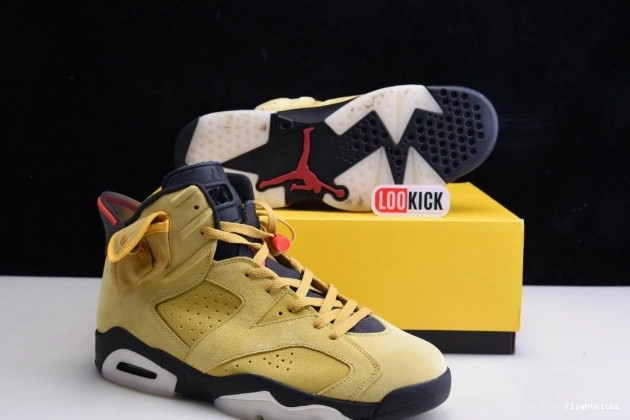 SCOTT YELLOW AIR 6 X TRAVIS JORDAN CN1084-300 0917